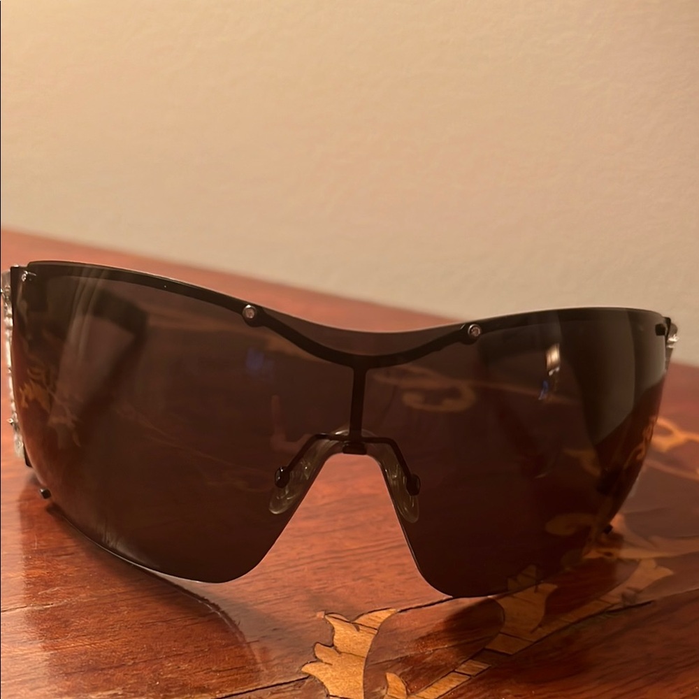 Black Shield Dior limited edition Sunglasses. Note: used/ very good condition